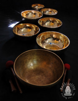 #12200 Diatonic Large Singing Bowls Set